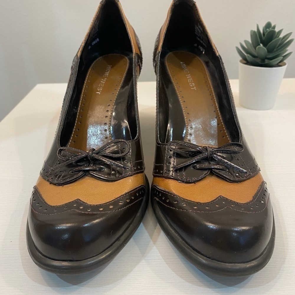Two Step Oxford Heel Nine West - Picture 2 of 12